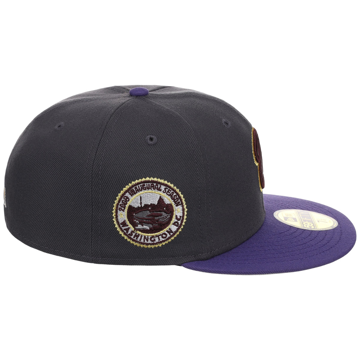 Washington Nationals MLB Midnight Orchid New Era 59FIFTY