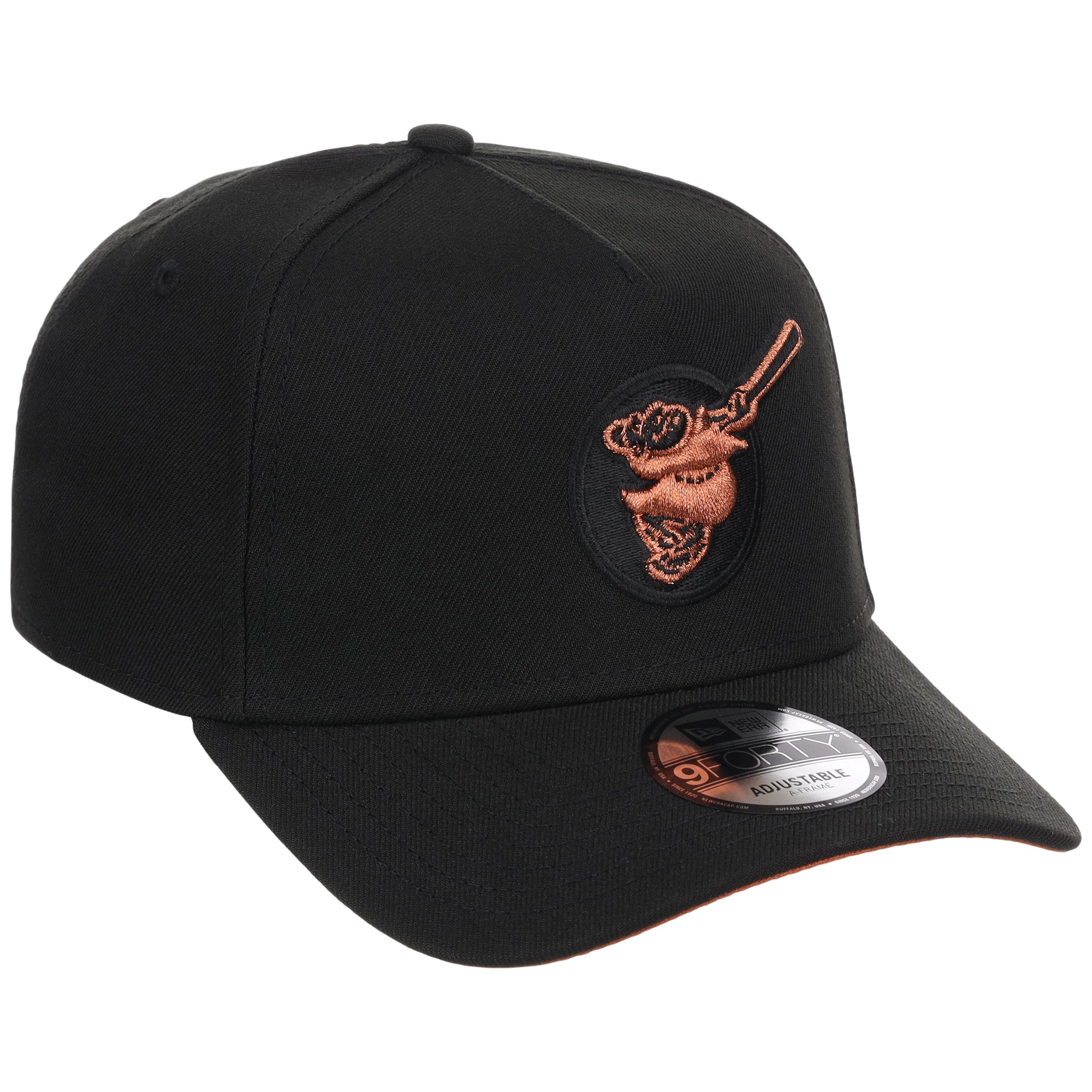 San Diego Padres MLB Black x Rust FASHION CORE New Era 9FORTY A-Frame
