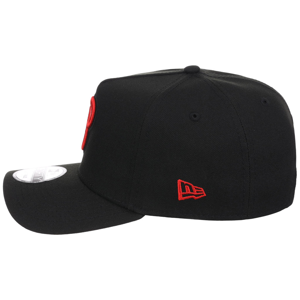 Philadelphia Phillies MLB Black x Red FASHION CORE New Era 9FORTY A-Frame
