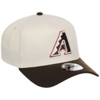 Arizona Diamondbacks MLB Chrome x Burnt Wood FASHION CORE New Era 9FORTY A-Frame