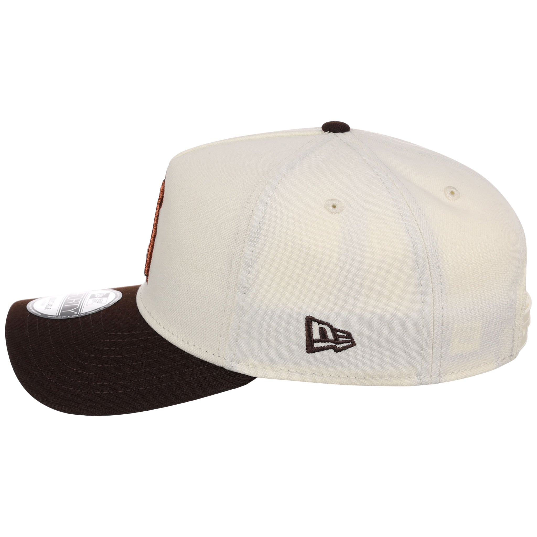 Anaheim Angels MLB Chrome x Burnt Wood FASHION CORE New Era 9FORTY A-Frame