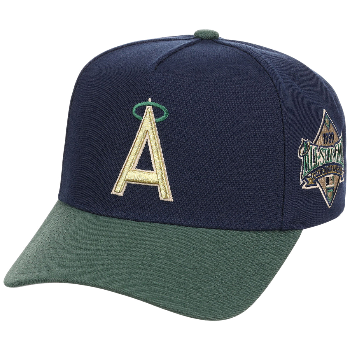 California Angels MLB Deep Woods Mitcell & Ness Pro Pinch