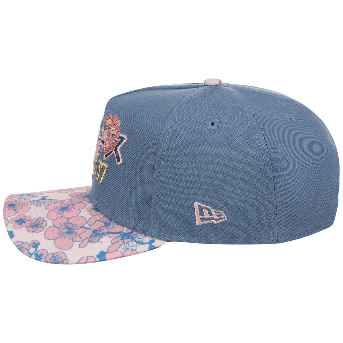 Los Angeles Dodgers Pacific Canvas New Era 9FORTY (Indigo/Floral)