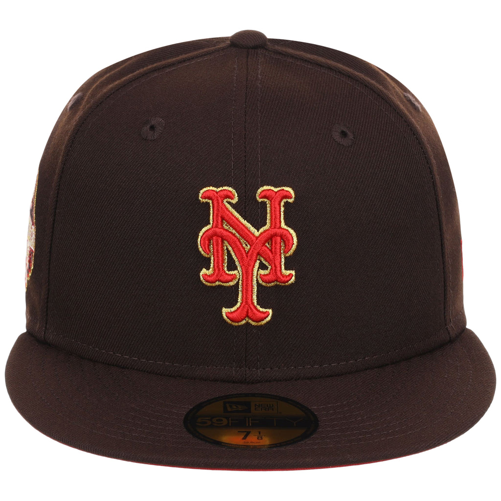 New York Mets MLB Burnt Wood x Red New Era 59FIFTY – 5