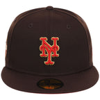 New York Mets MLB Burnt Wood x Red New Era 59FIFTY – 5