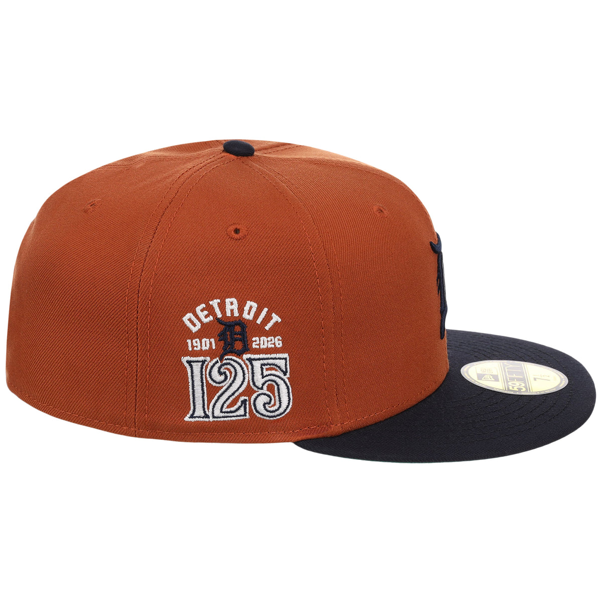 Detroit Tigers Variety New Era 59FIFTY (Orange/Navy)