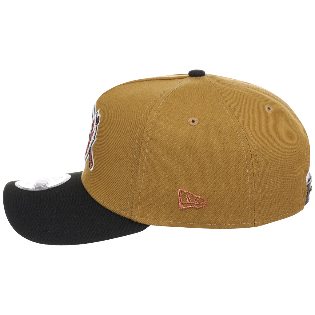 Pittsburgh Pirates MLB Flipmode 2.0 New Era 9FORTY A-Frame (Gold/Black/Gray)