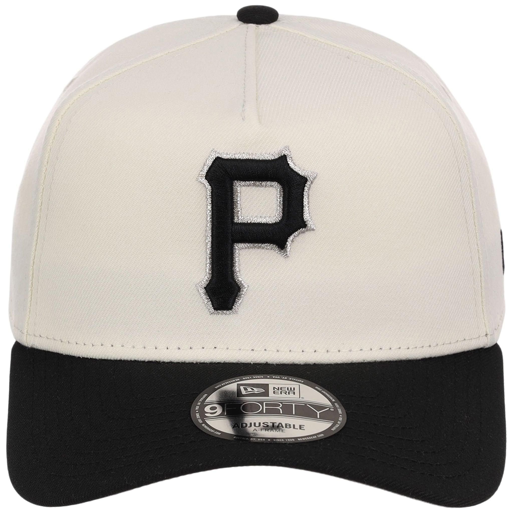 Pittsburgh Pirates MLB Chrome x Black FASHION CORE New Era 9FORTY A-Frame