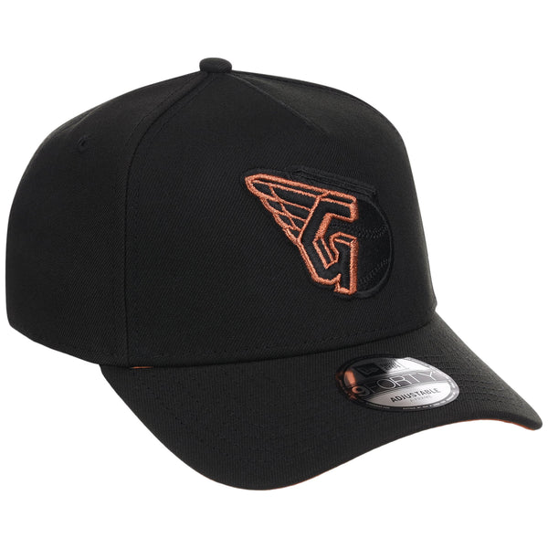 Cleveland Guardians MLB Black x Rust FASHION CORE New Era 9FORTY A
