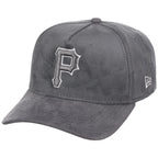 Pittsburgh Pirates MLB Gray x Suede FASHION CORE New Era 9FORTY A-Frame