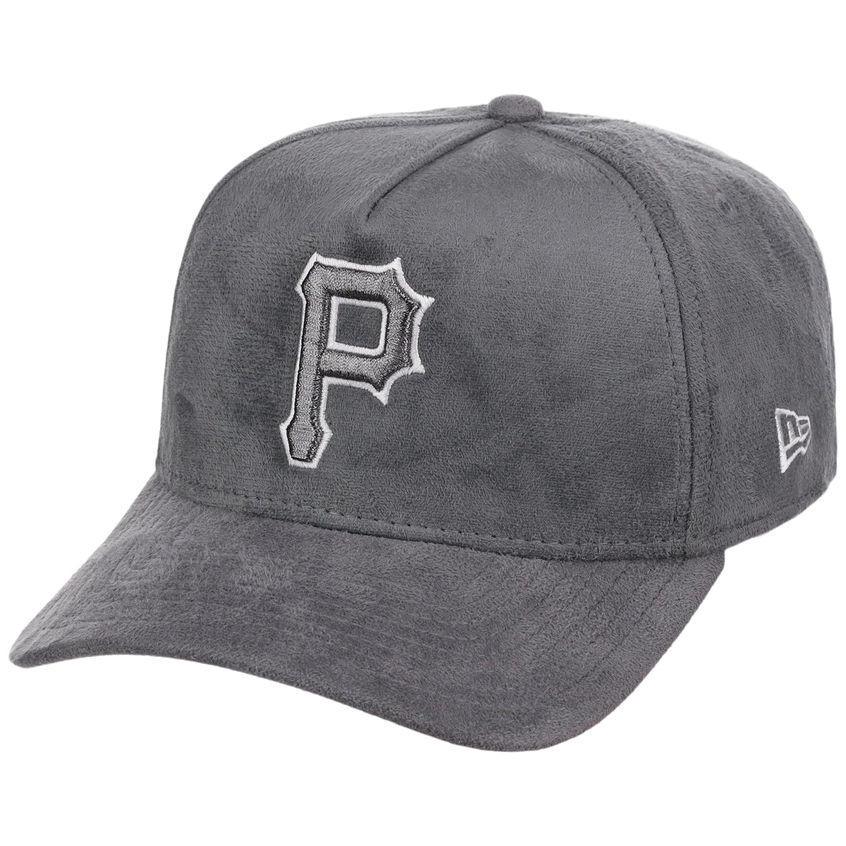 Pittsburgh Pirates MLB Gray x Suede FASHION CORE New Era 9FORTY A-Frame