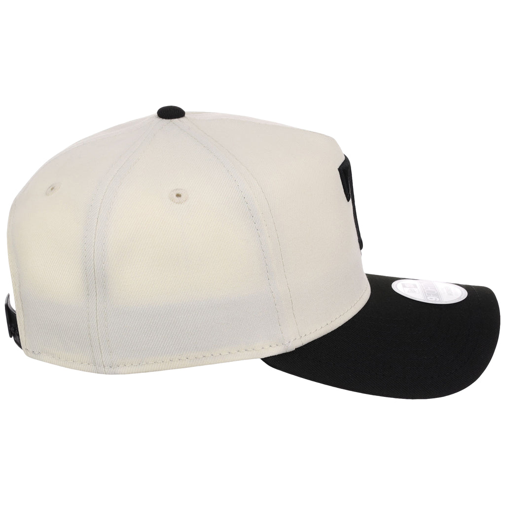 Texas Rangers Women's New Era 9FORTY Chrome x Black A-Frame