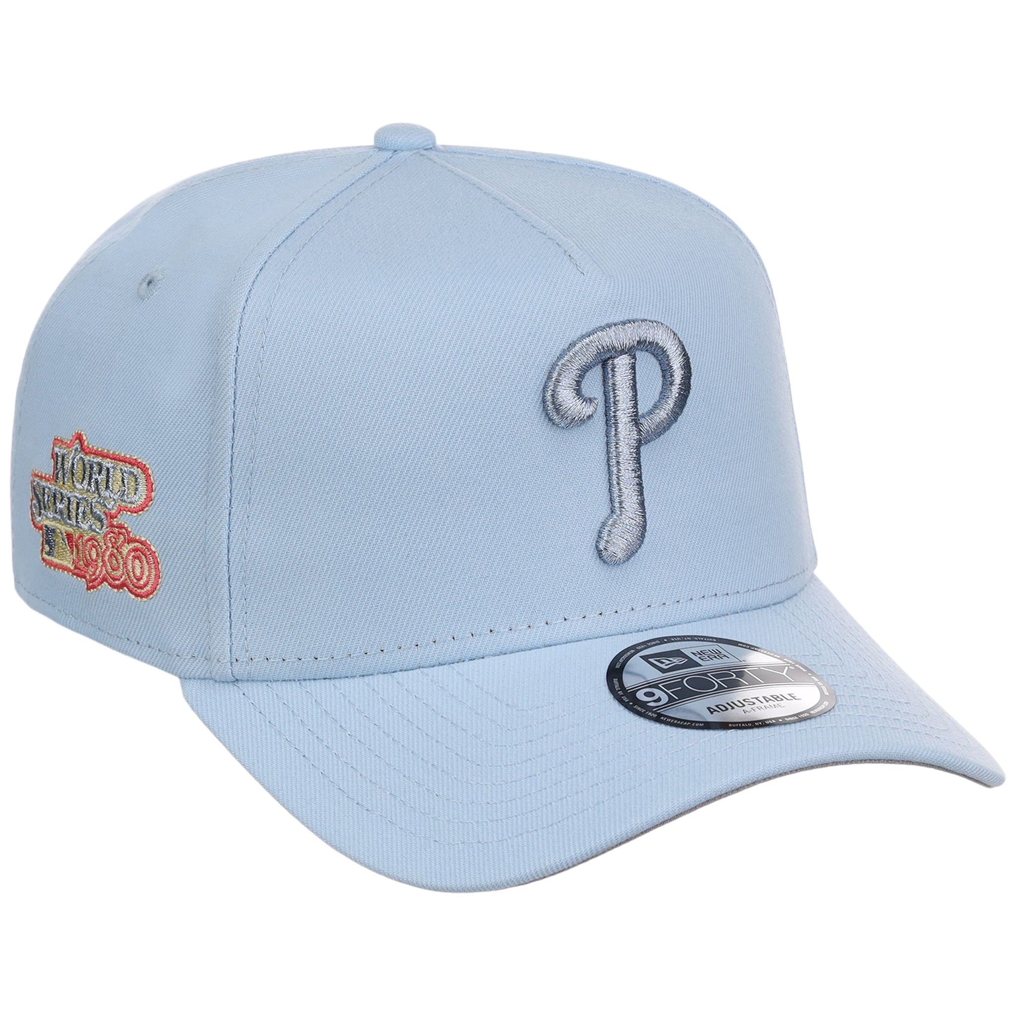 Philadelphia Phillies MLB Glacial Blue New Era 9FORTY A-Frame