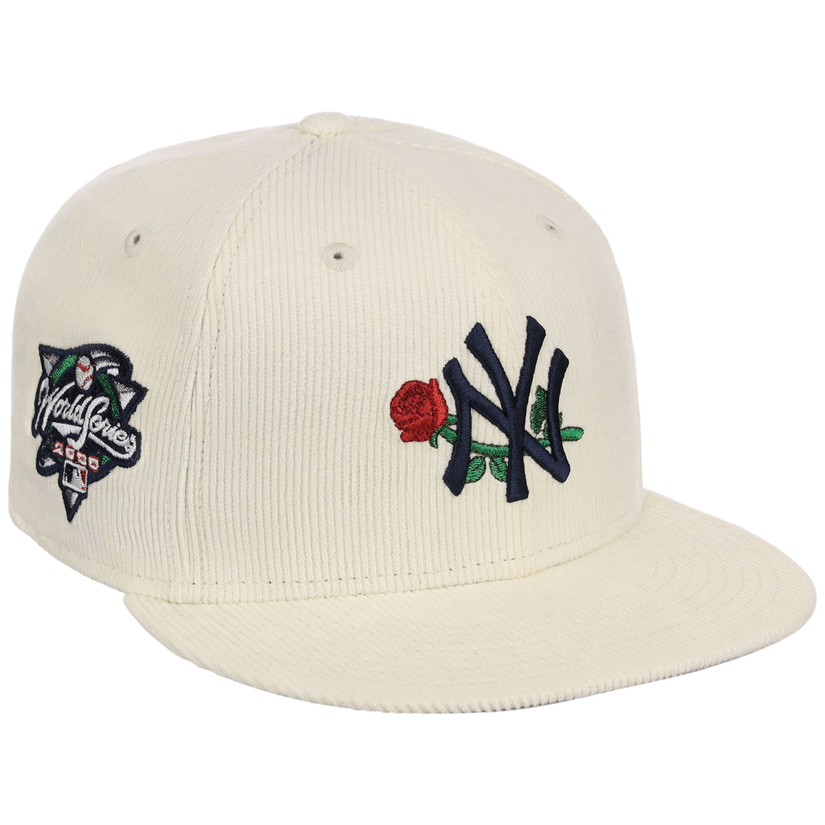New York Yankees 'Concrete Roses' New Era 59FIFTY (Chrome/Chrome)