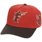 Florida Marlins MLB Brown Stone Heat Mitcell & Ness Pro Pinch
