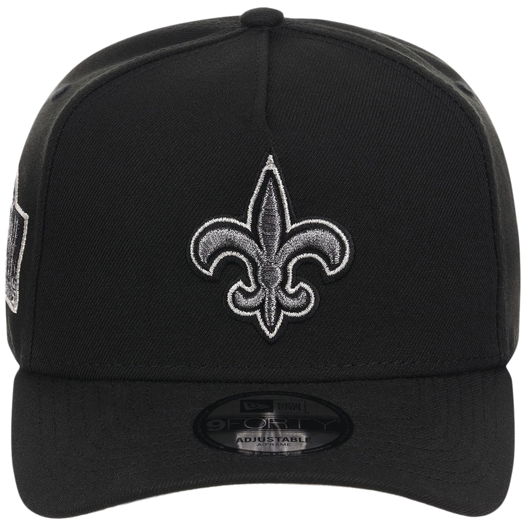 New Orleans Saints NFL Liquid Titanium New Era 9FORTY