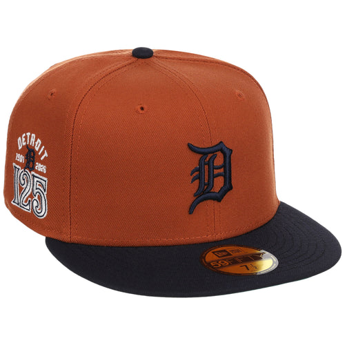 Detroit Tigers Variety New Era 59FIFTY (Orange/Navy)