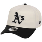 Oakland Athletics MLB Chrome x Black FASHION CORE New Era 9FORTY A-Frame