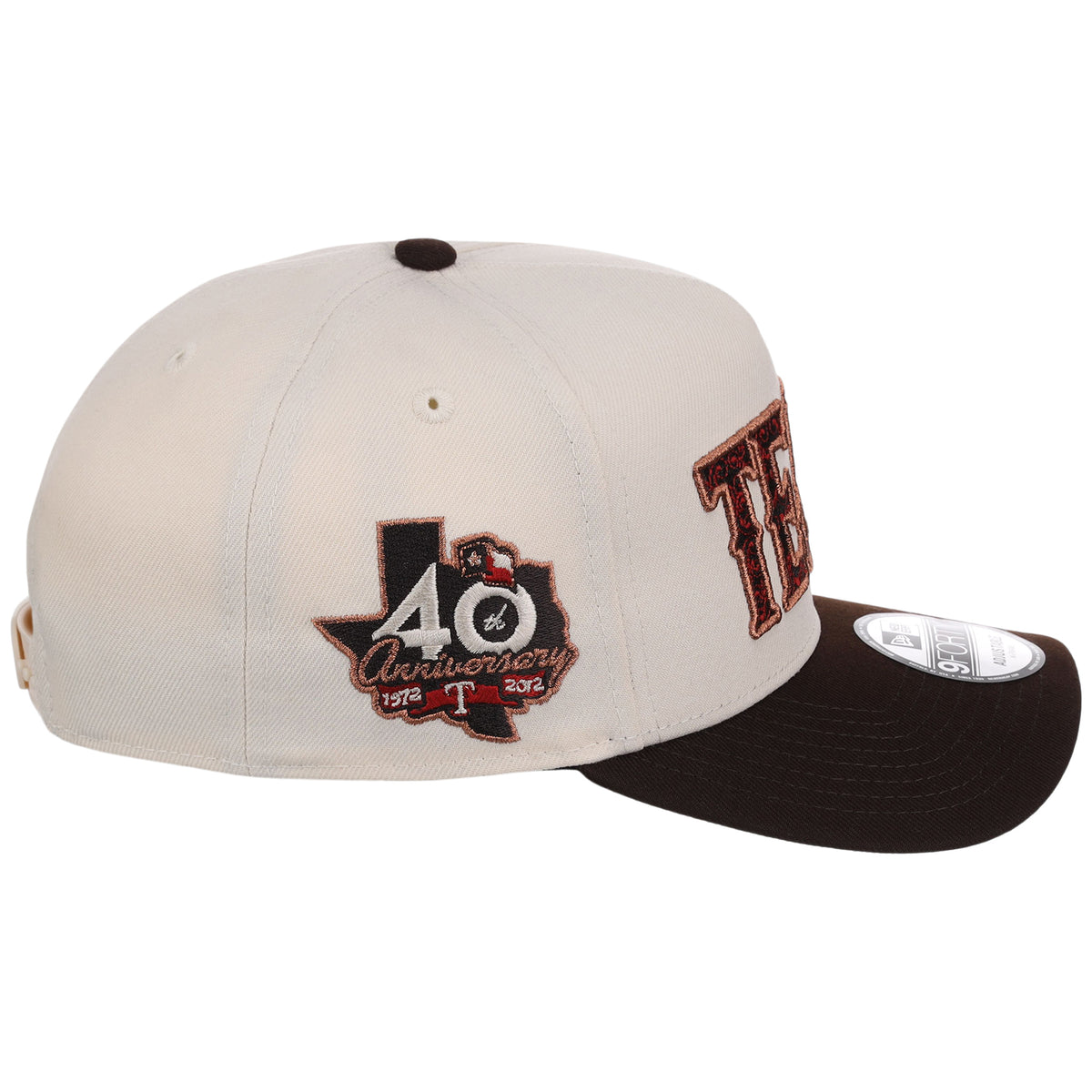 Texas Rangers MLB Burnished Clay New Era 9FORTY A-Frame – 3
