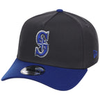 Seattle Mariners MLB Graphite x Royal FASHION CORE New Era 9FORTY A-Frame