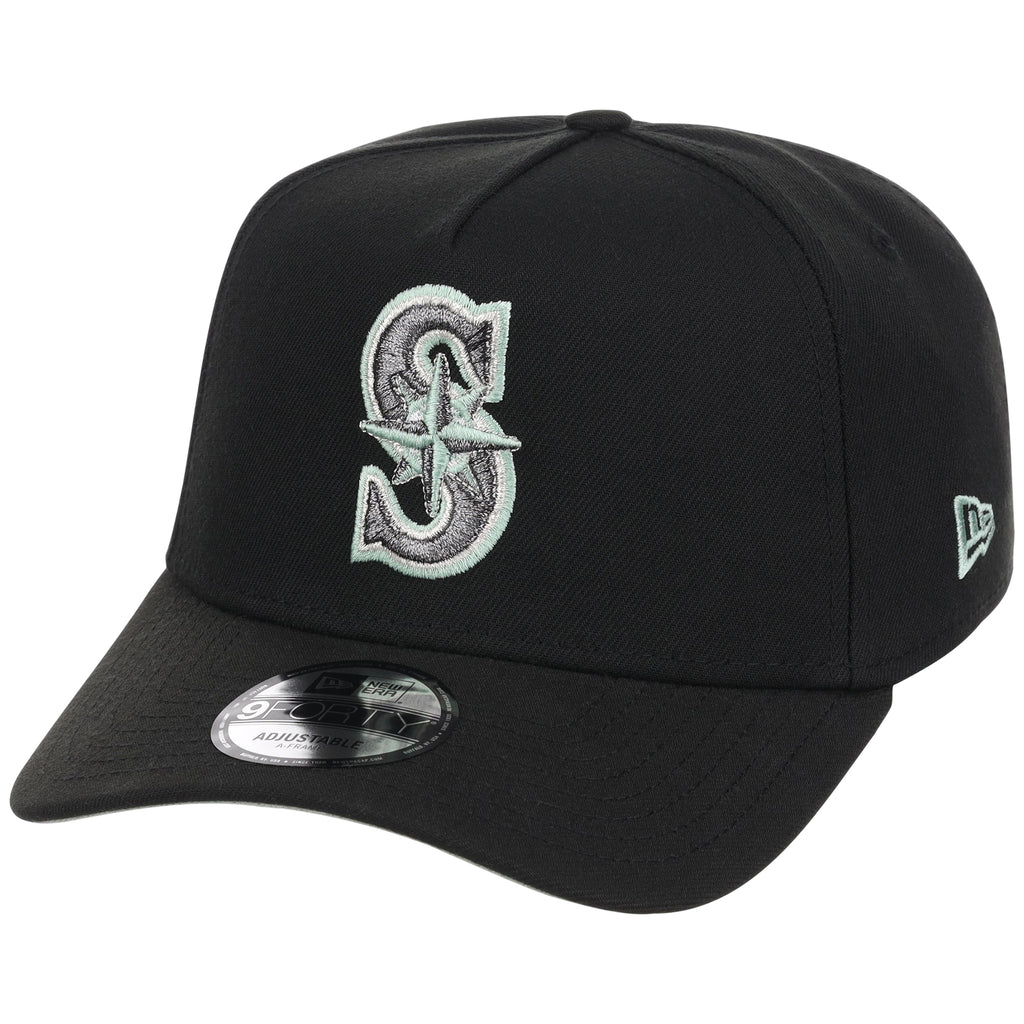 Seattle Mariners MLB Alpine Snow New Era 9FORTY A-Frame