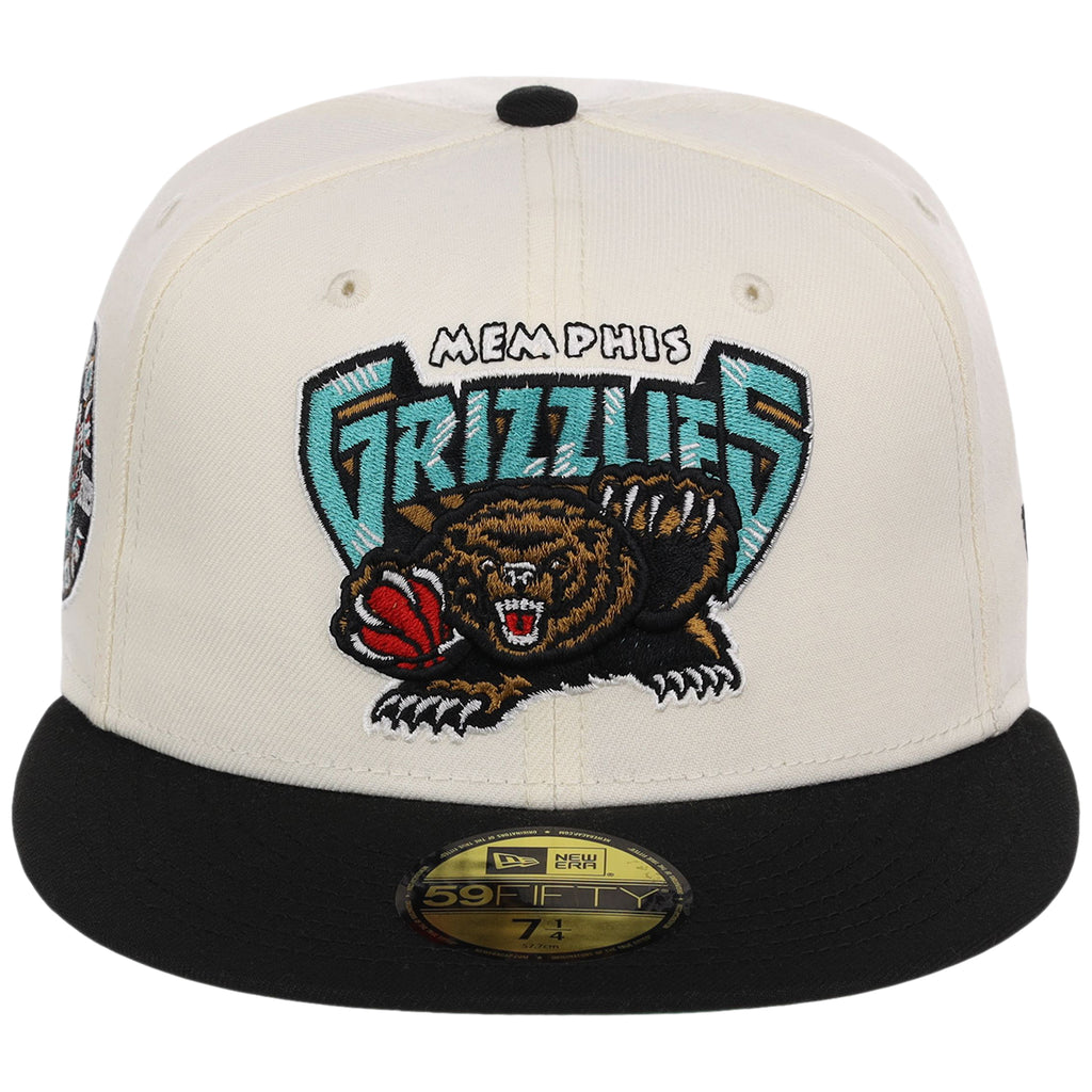 Memphis Grizzlies NBA Chrome OTC New Era 59FIFTY (Chrome/Black)