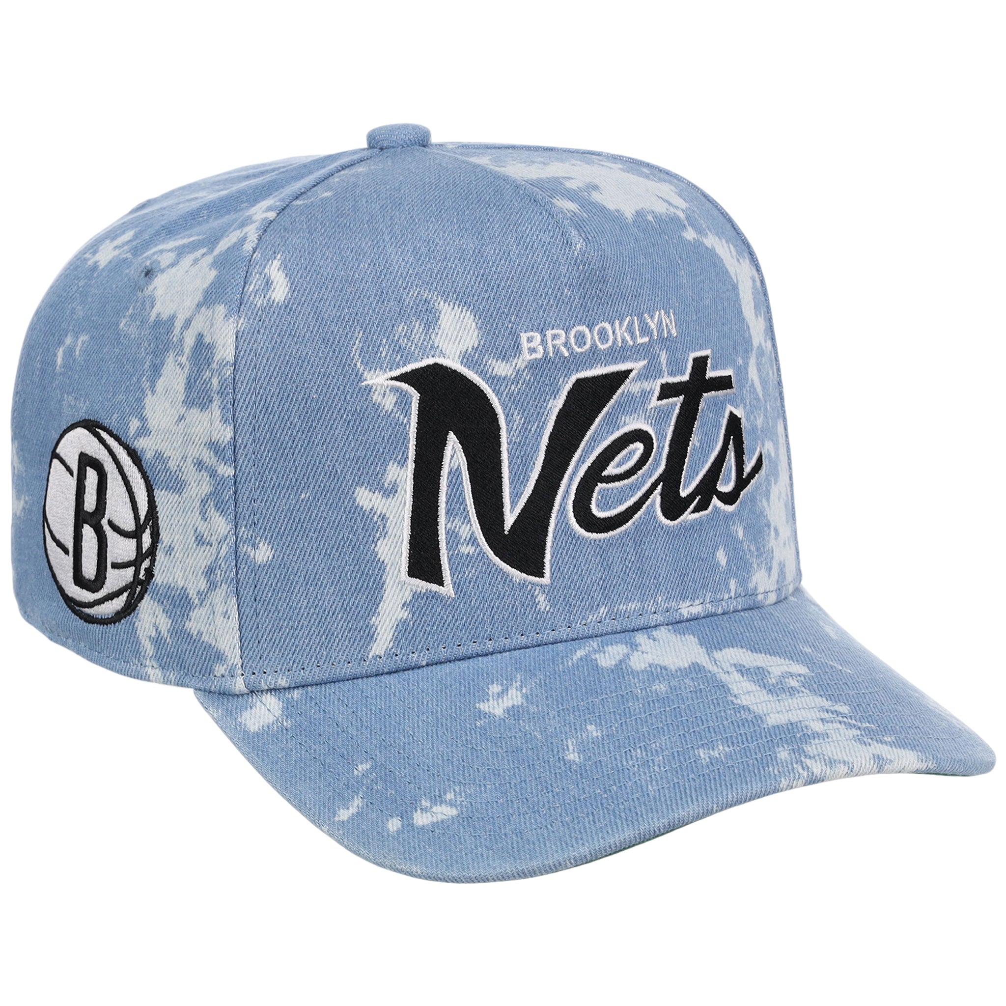 Brooklyn Nets NBA Acid Wash Mitchell & Ness Pro Pinch