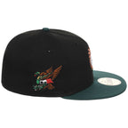 Arizona Diamondbacks Phoenix Crown the City New Era 59FIFTY (Black/Dark Green)