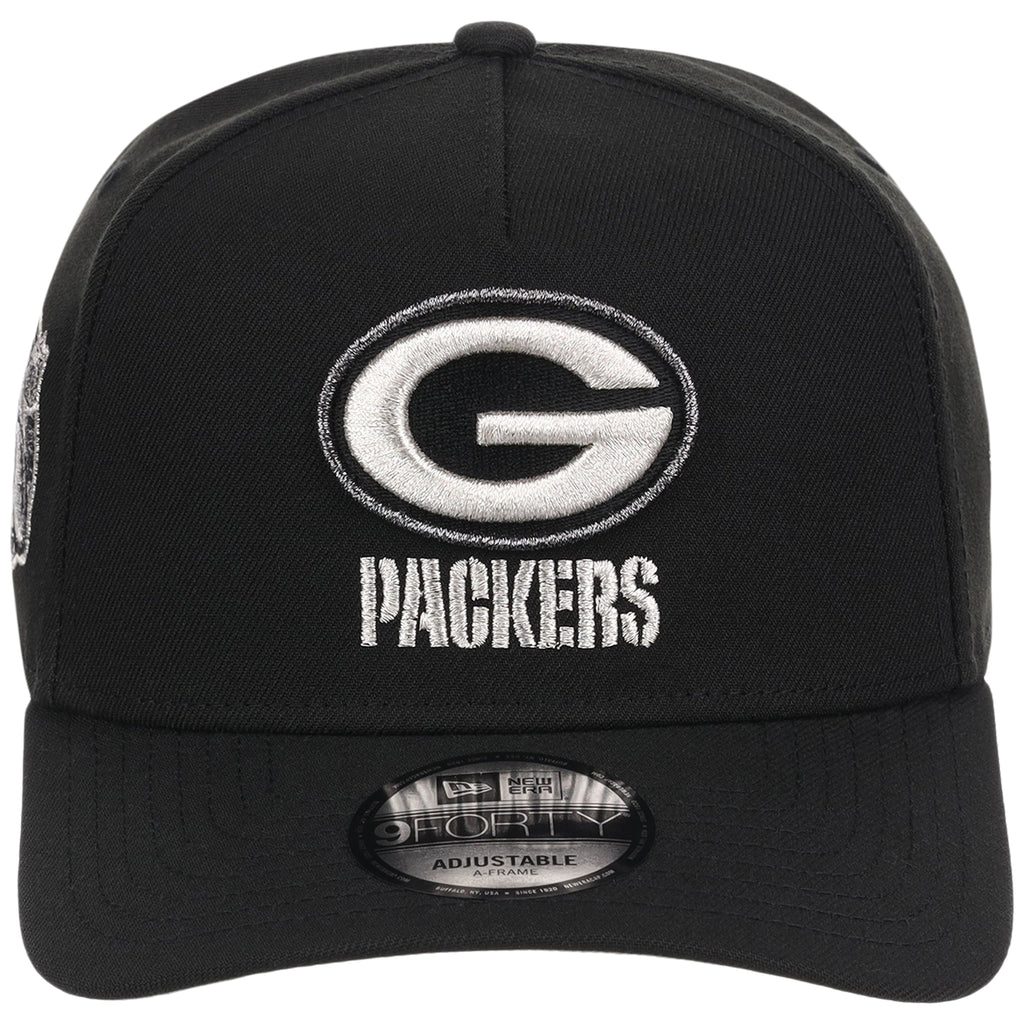 Green Bay Packers NFL Liquid Titanium New Era 9FORTY
