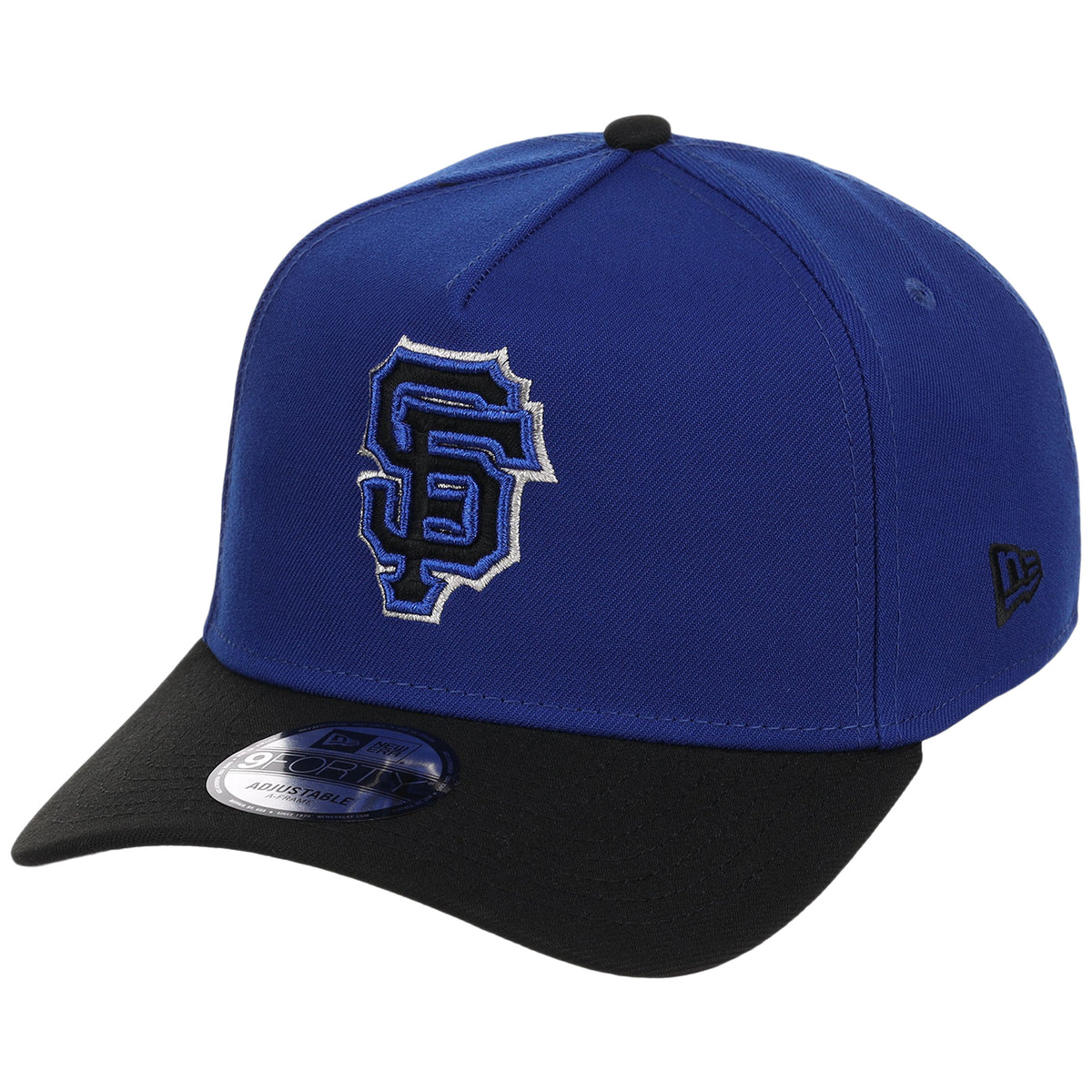 San Francisco Giants MLB Royal x Black FASHION CORE New Era 9FORTY A-Frame