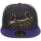 St. Louis Cardinals MLB Midnight Orchid New Era 59FIFTY