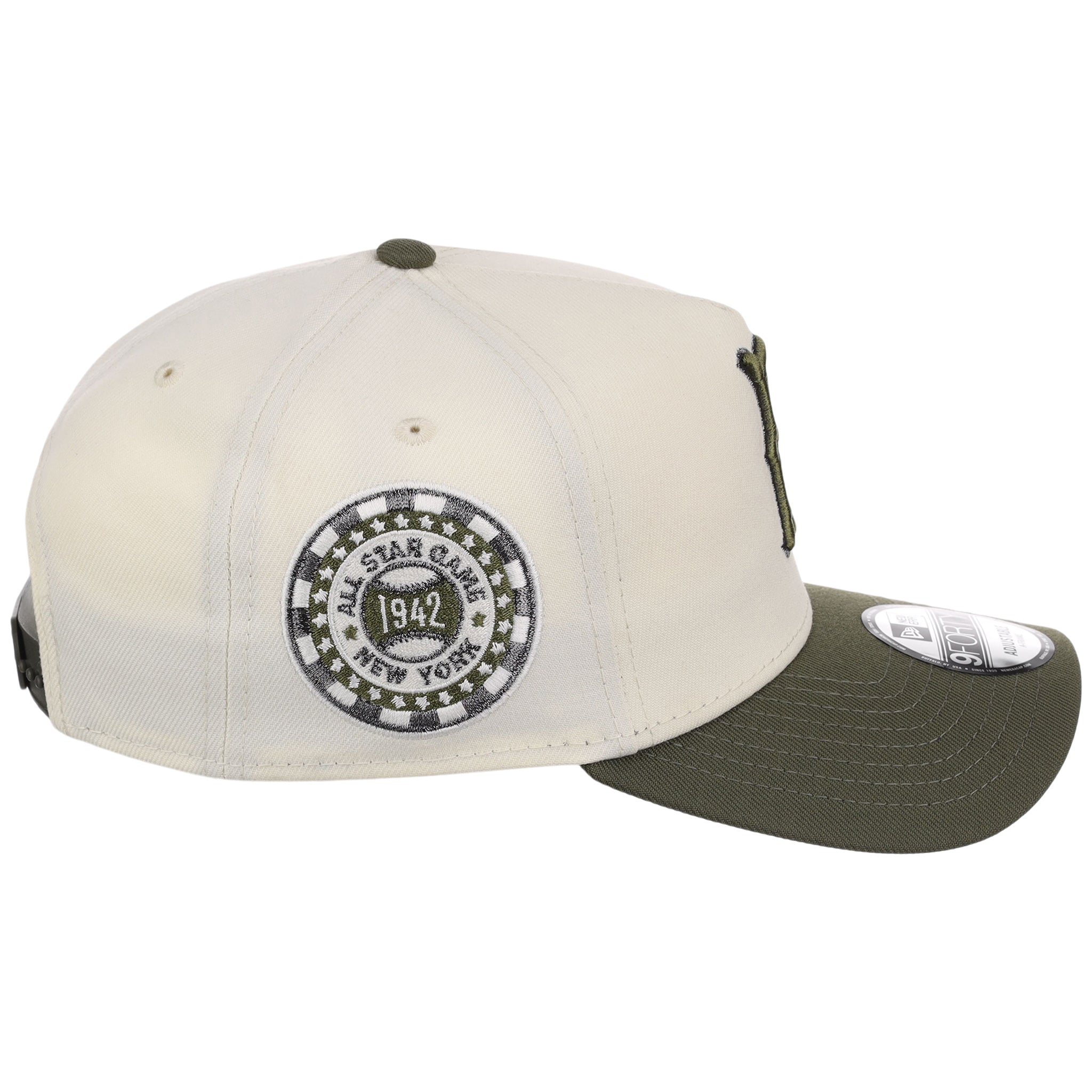Brooklyn Dodgers MLB Chrome Olive New Era 9FORTY