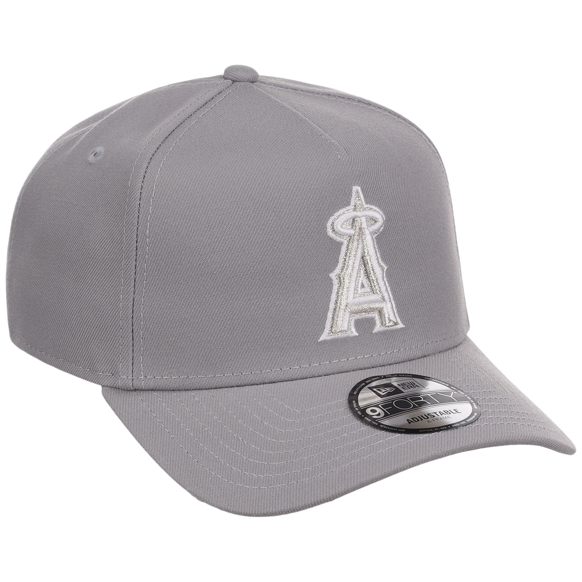 Anaheim Angels MLB Gray x White FASHION CORE New Era 9FORTY A-Frame