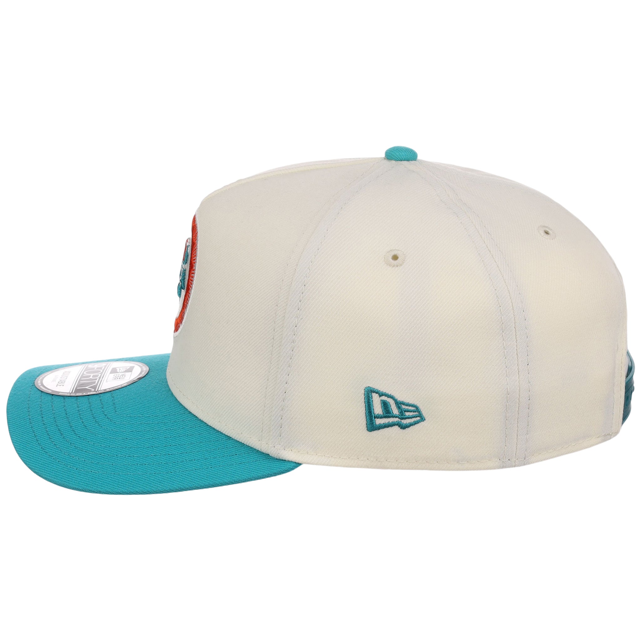 Miami Dolphins NFL Chrome OTC New Era 9FORTY A-Frame