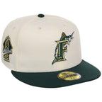 Miami Marlins MLB Gilded Ivy New Era 59FIFTY