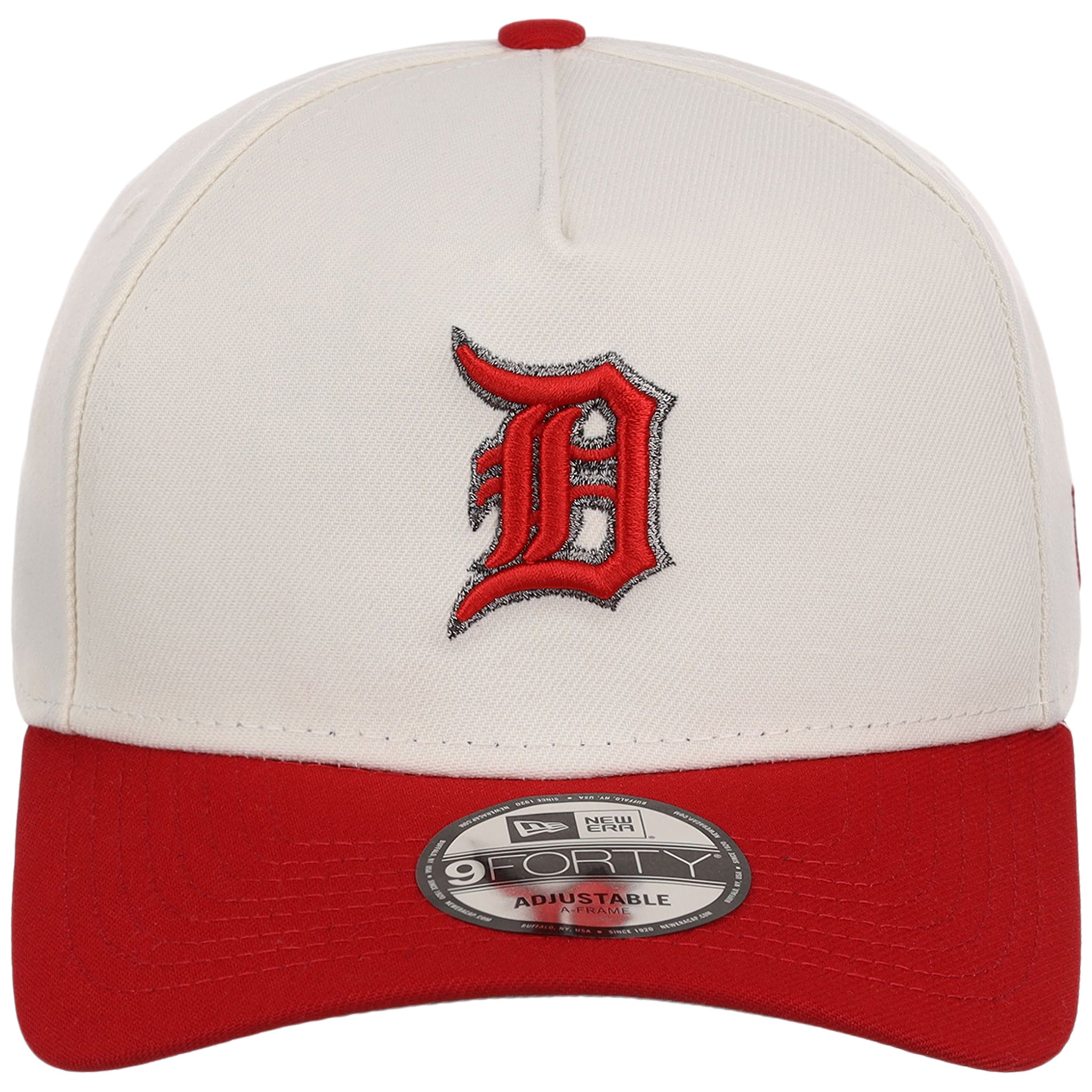 Detroit Tigers MLB Chrome x Red FASHION CORE New Era 9FORTY A-Frame