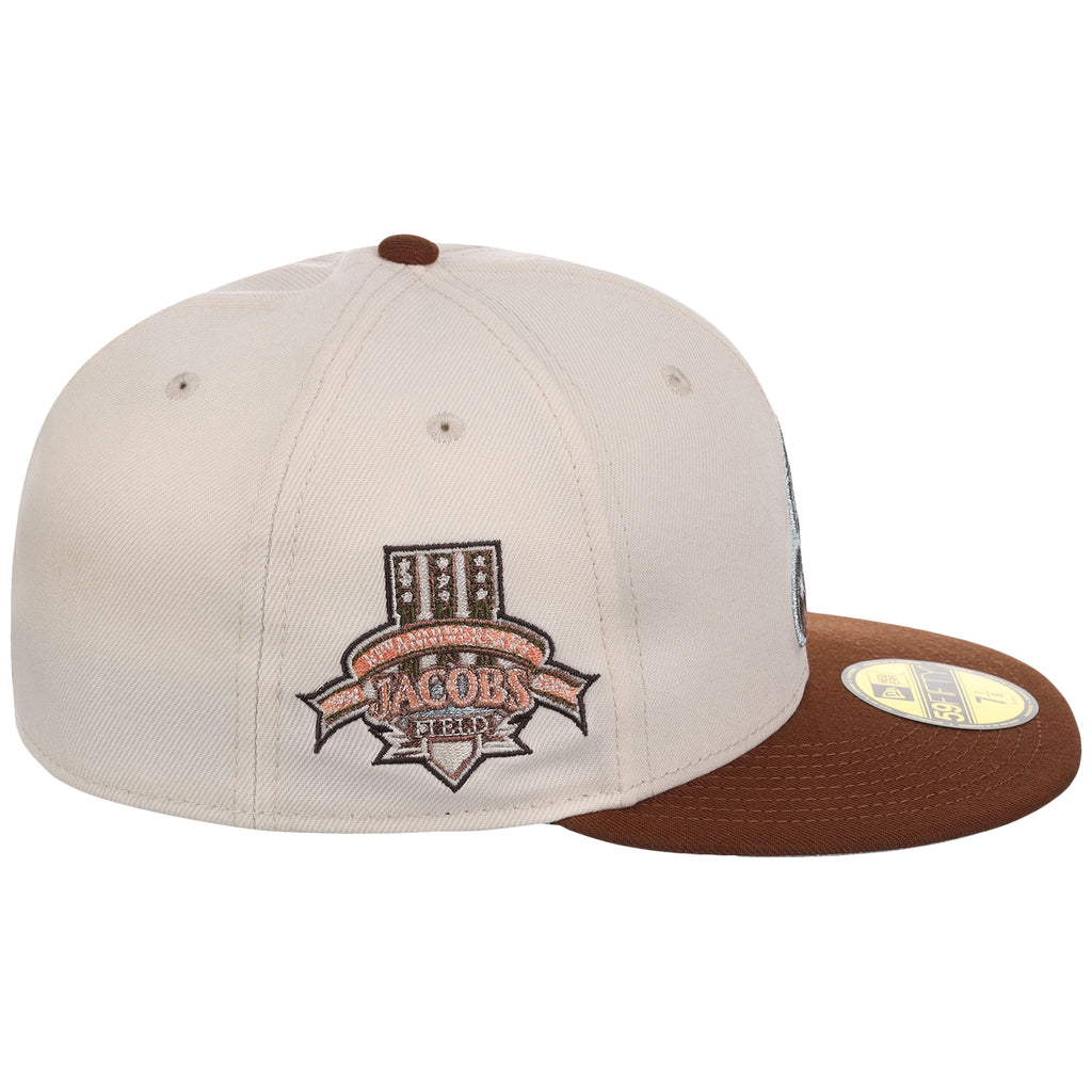 Cleveland Indians MLB Auburn Cream New Era 59FIFTY