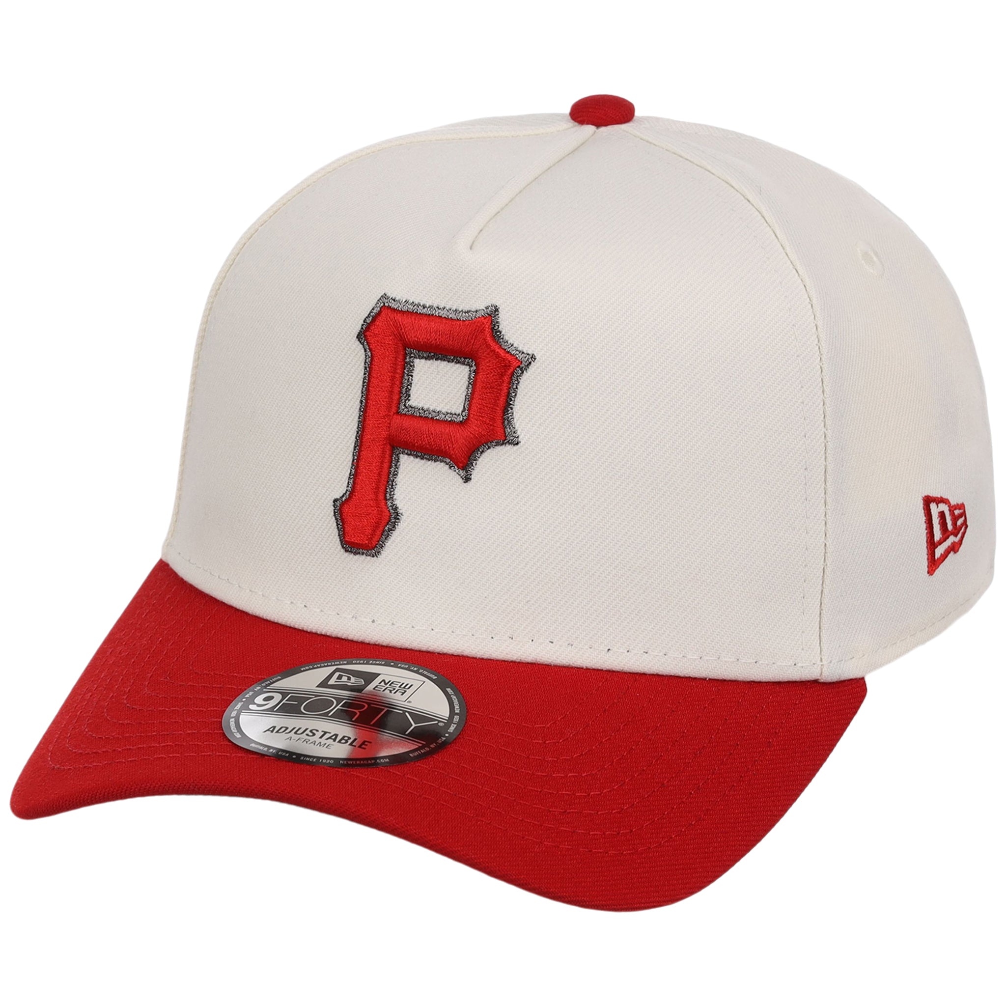 Pittsburgh Pirates MLB Chrome x Red FASHION CORE New Era 9FORTY A-Frame