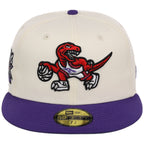 Toronto Raptors NBA Chrome OTC New Era 59FIFTY (Chrome/Purple)