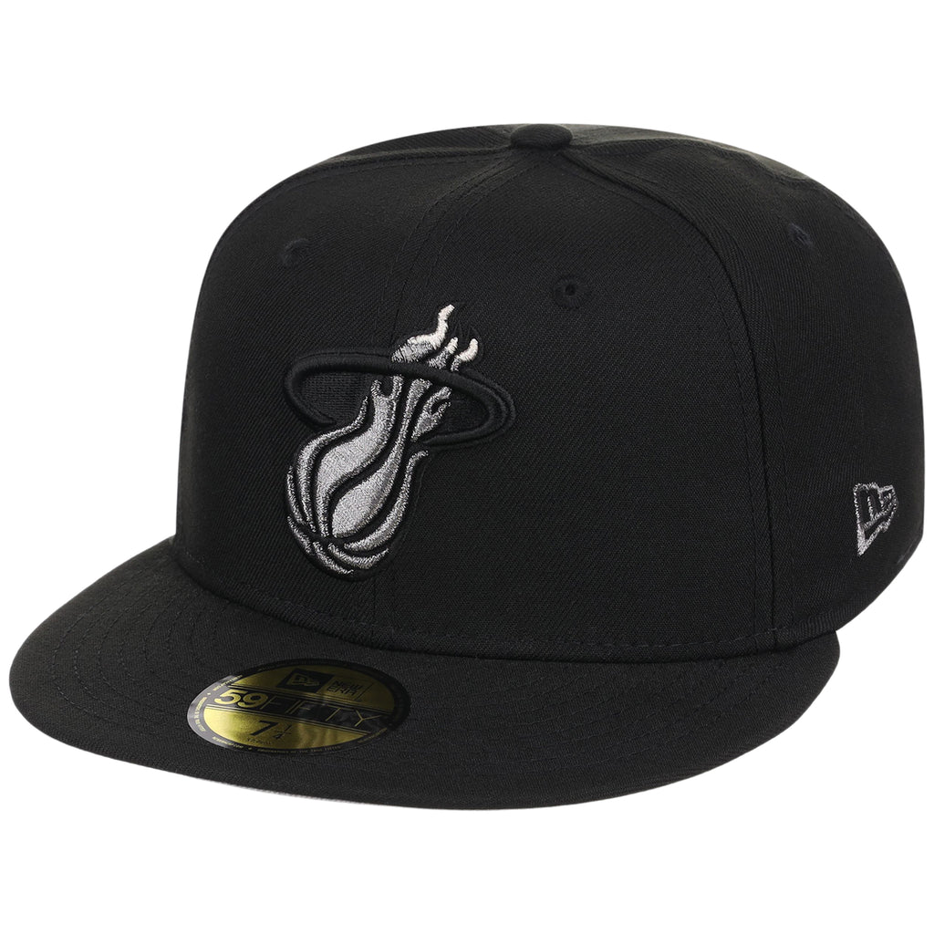 Miami Heat NBA Liquid Titanium New Era 59FIFTY
