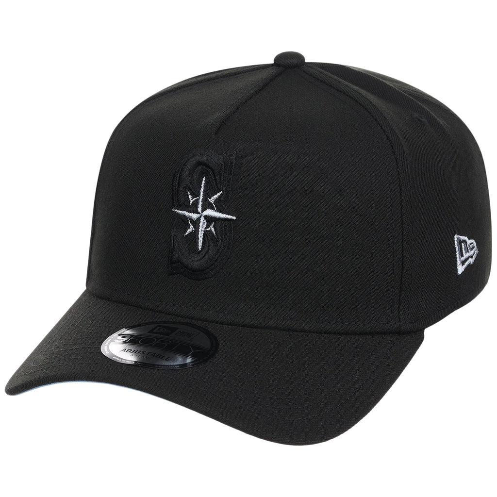 Seattle Mariners MLB Black Sky FASHION CORE New Era 9FORTY A-Frame
