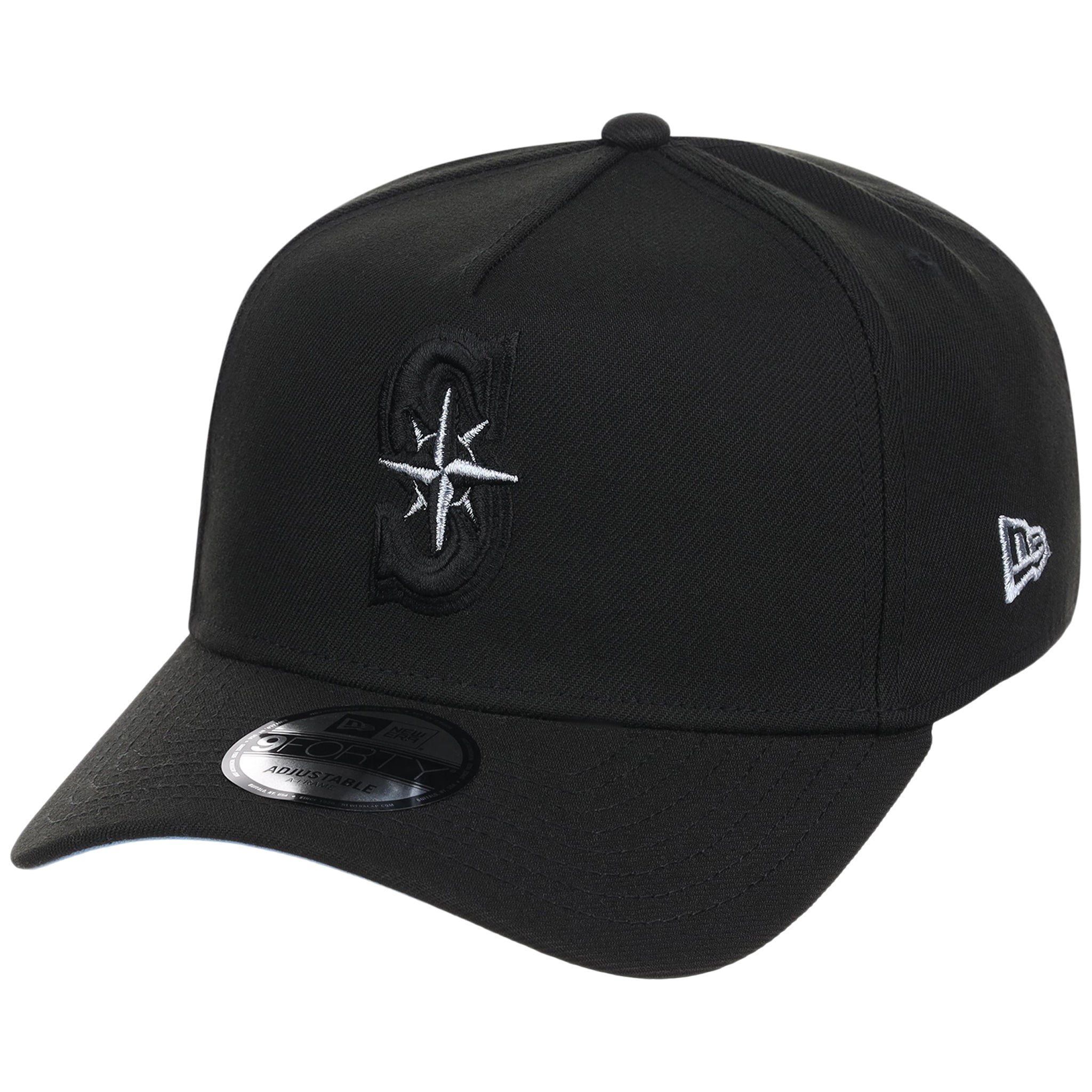 Seattle Mariners MLB Black Sky FASHION CORE New Era 9FORTY A-Frame