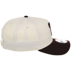 Texas Rangers MLB Chrome x Burnt Wood FASHION CORE New Era 9FORTY A-Frame