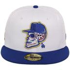 Los Angeles Dodgers MLB Friday Flux New Era 59FIFTY - White/Royal