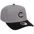 Chicago Cubs MLB Gray x Black FASHION CORE New Era 9FORTY A-Frame