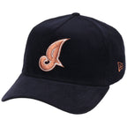 Cleveland Indians MLB Navy Cord FASHION CORE New Era 9FORTY A-Frame