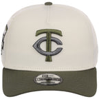 Minnesota Twins MLB Chrome Olive New Era 9FORTY