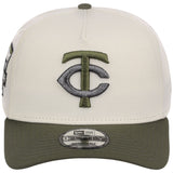 Minnesota Twins MLB Chrome Olive New Era 9FORTY