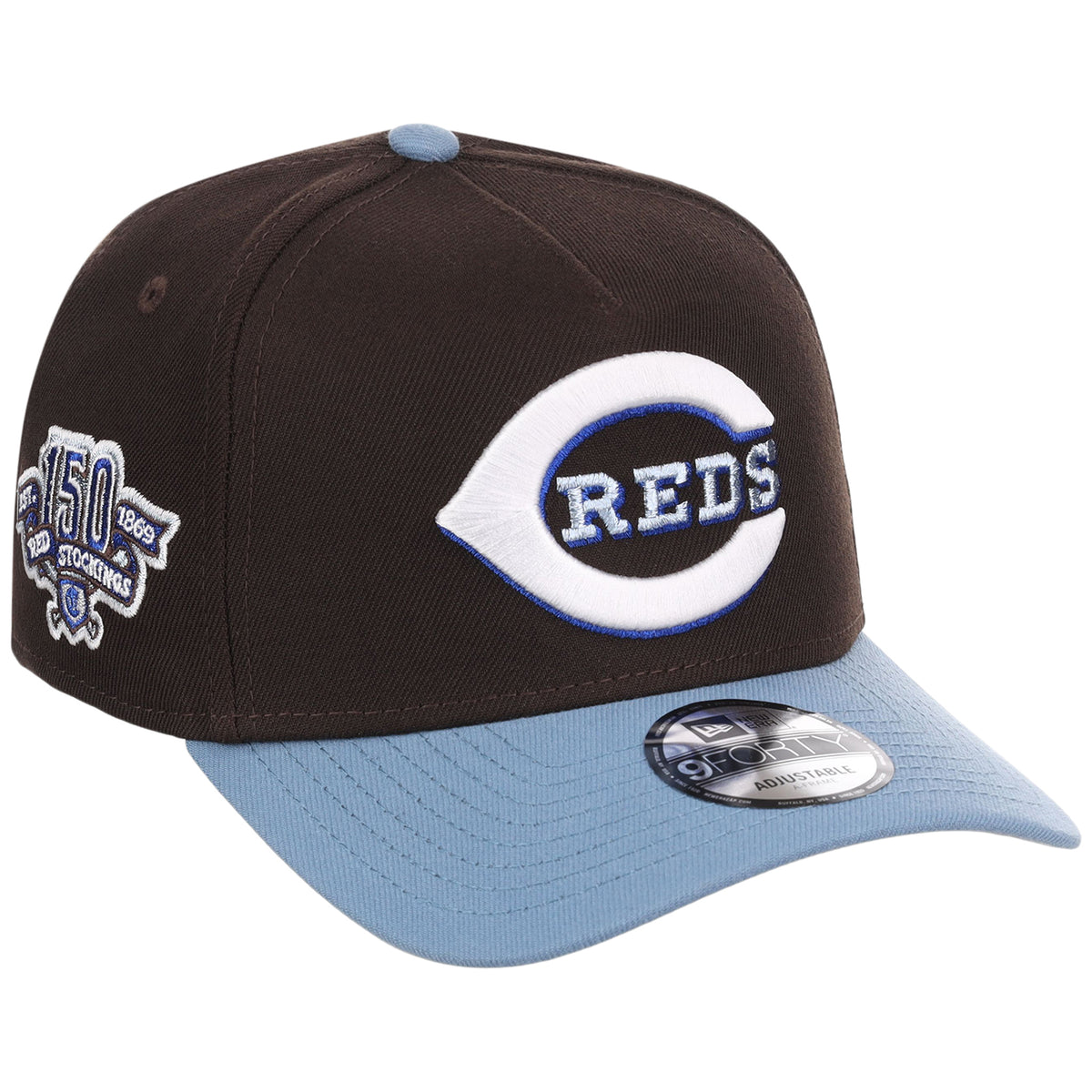 Cincinnati Reds MLB Driftwood Fade New Era 9FORTY A-Frame