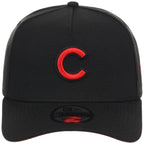 Chicago Cubs MLB Black x Red FASHION CORE New Era 9FORTY A-Frame